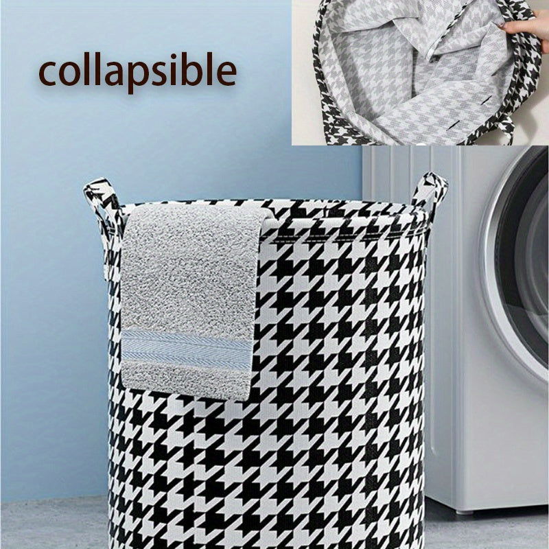 1PC Large Capacity Laundry Basket 1PC Large Capacity Foldable Laundry Basket Storage Basket Suitable for Bathroom Toys, Clothes and Sundries